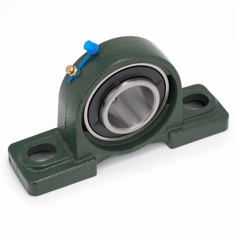 Xike 2 Pcs UCP207-23 Bore 1-7/16" Pillow Block Mounted Ball Bearings, Solid Cast Iron Base and Self Aligning Chrome Sealed Bearings. - Image 5